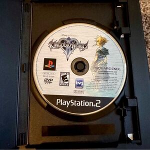 Kingdom Hearts II (PlayStation 2, 2006) Disc Only Tested and Working